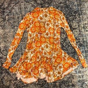 Free people long boho shirt